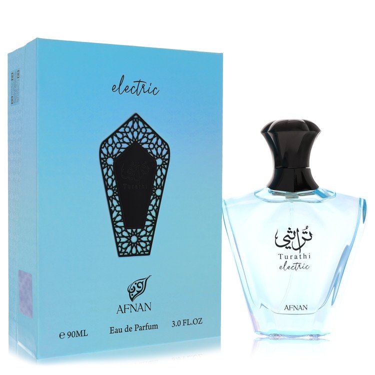 Afnan Turathi Electric Eau De Parfum Spray (Unisex) By Afnan - DAPDOP