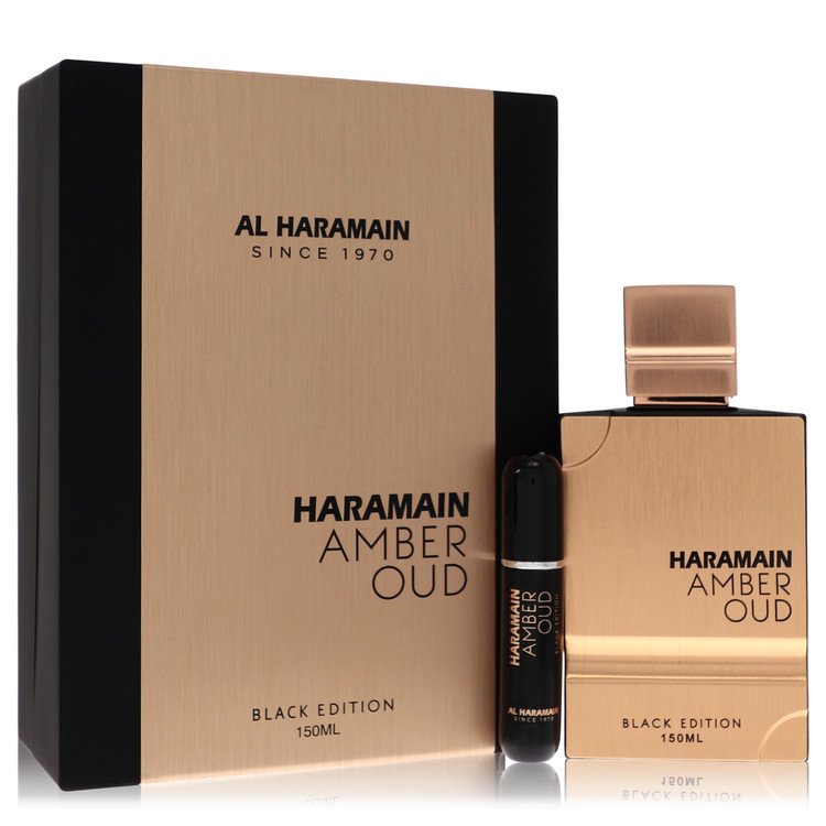 Al Haramain Amber Oud Black Edition Gift Set By Al Haramain - DAPDOP