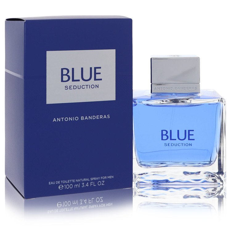 Blue Seduction Eau De Toilette Spray By Antonio Banderas - DAPDOP
