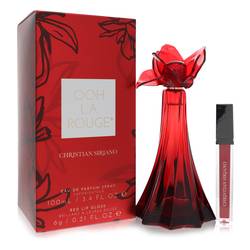 Christian Siriano Ooh La Rouge Eau De Parfum Spray + 0.21 oz Red Lip Gloss By Christian Siriano - DAPDOP