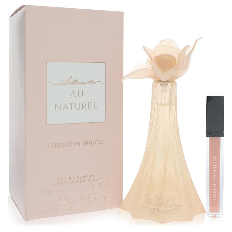 Christian Siriano Au Naturel Eau De Parfum Spray + 0.21 oz Nude Lip Gloss By Christian Siriano - DAPDOP