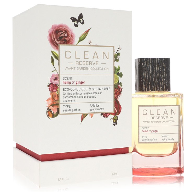 Clean Reserve Hemp & Ginger Eau De Parfum Spray (Unisex) By Clean - DAPDOP