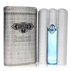 Cuba Prestige Platinum Eau De Toilette Spray By Fragluxe - DAPDOP