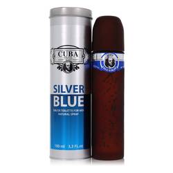 Cuba Silver Blue Eau De Toilette Spray By Fragluxe - DAPDOP