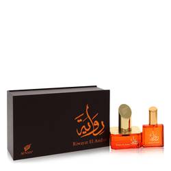 Riwayat El Ambar Eau De Parfum Spray + Free .67 oz Travel EDP Spray By Afnan - DAPDOP