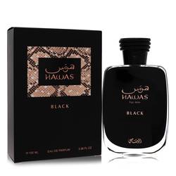 Hawas Black Eau De Parfum Spray By Rasasi - DAPDOP