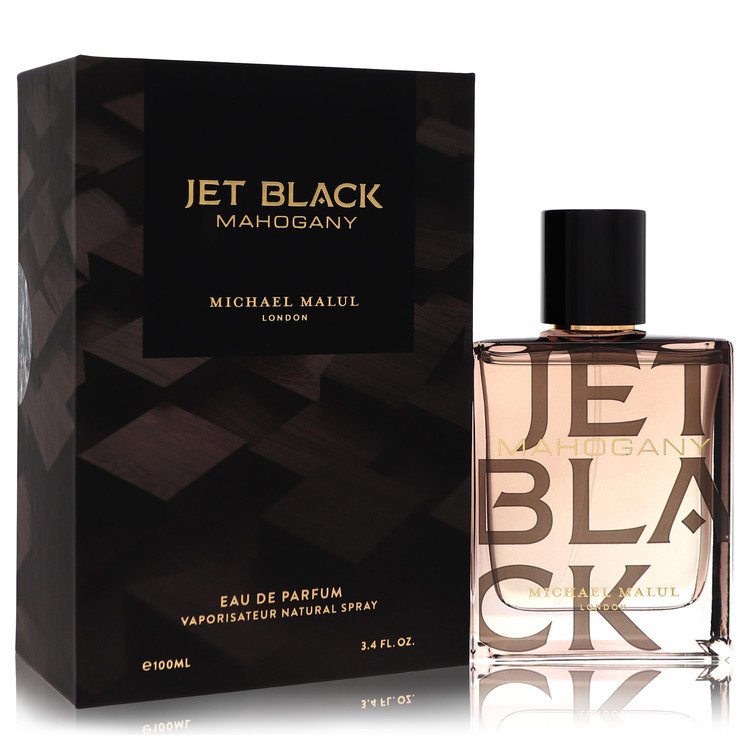 Jet Black Mahogany Eau De Parfum Spray By Michael Malul - DAPDOP