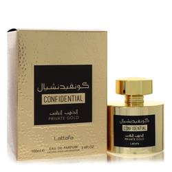 Lattafa Confidential Private Gold Eau De Parfum Spray (Unisex) By Lattafa - DAPDOP