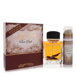 Lattafa Pure Oudi Eau De Parfum Spray Plus 1.7 oz Deodorant By Lattafa - DAPDOP