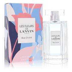 Les Fleurs De Lanvin Blue Orchid Eau De Toilette Spray By Lanvin - DAPDOP