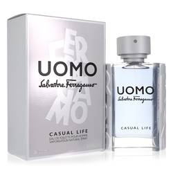 Salvatore Ferragamo Uomo Casual Life Eau De Toilette Spray By Salvatore Ferragamo - DAPDOP