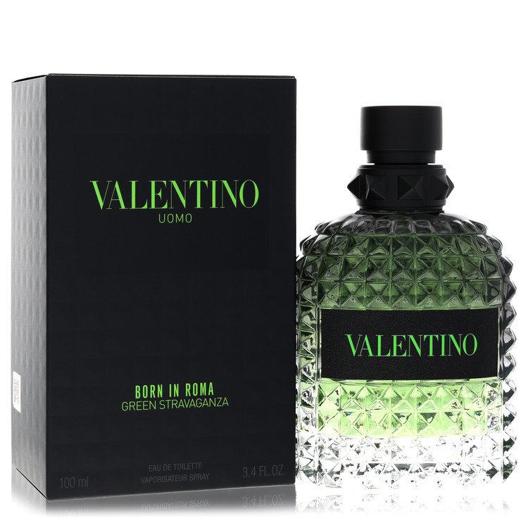 Valentino Uomo Born In Roma Green Stravaganza Eau De Toilette Spray By Valentino - DAPDOP