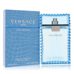 Versace Man Eau Fraiche Eau De Toilette Spray (Blue) By Versace - DAPDOP
