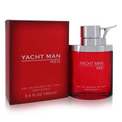 Yacht Man Red Eau De Toilette Spray By Myrurgia - DAPDOP